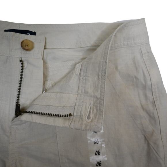 GAP Womens 6 Sun Linen 3" Chino Short NEW - Picture 7 of 11